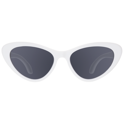 Wicked White Cat-Eye I Smoke Lenses