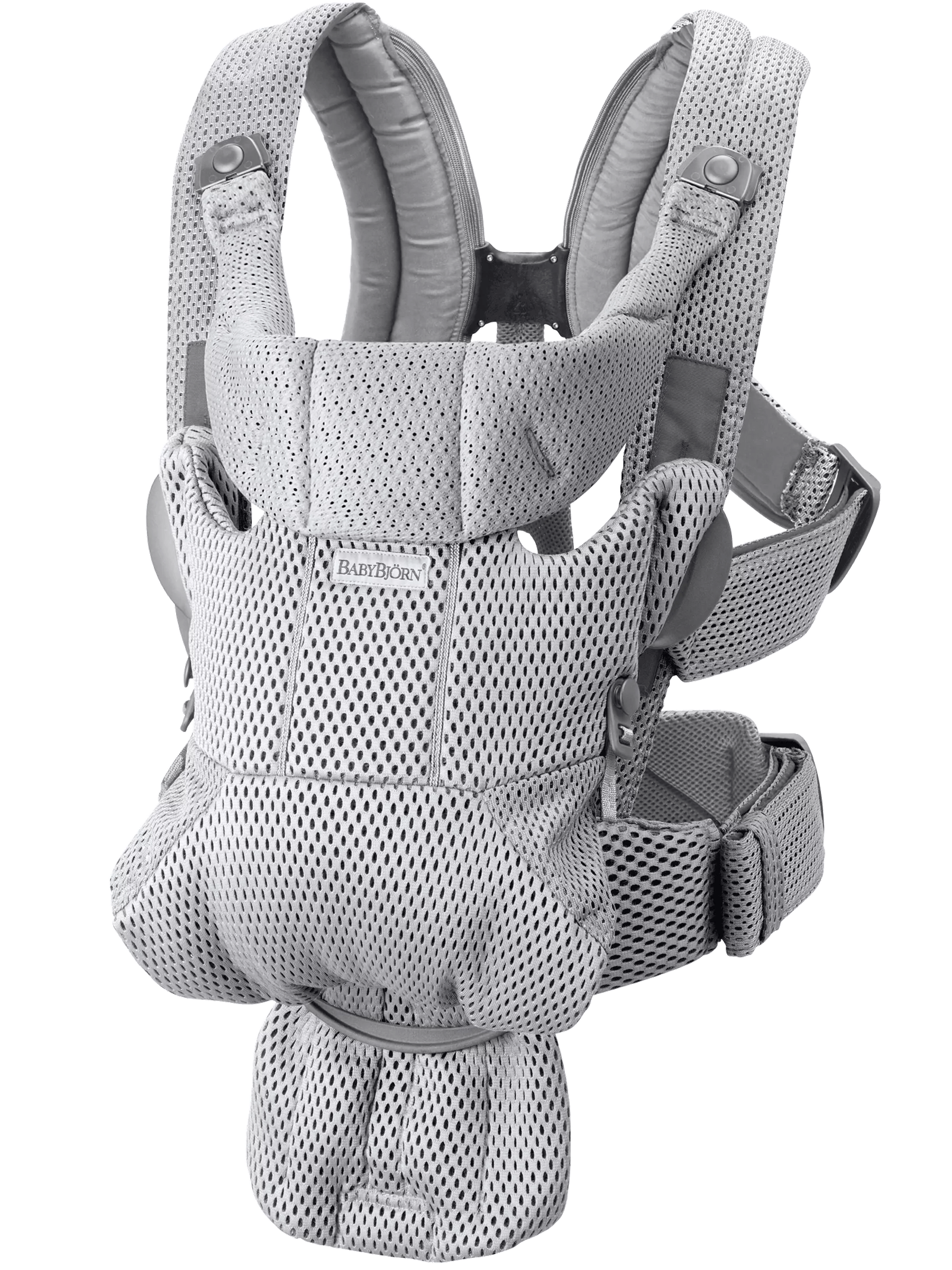 BabyBjorn Baby Carrier Free in Gray 3DMesh Product Image