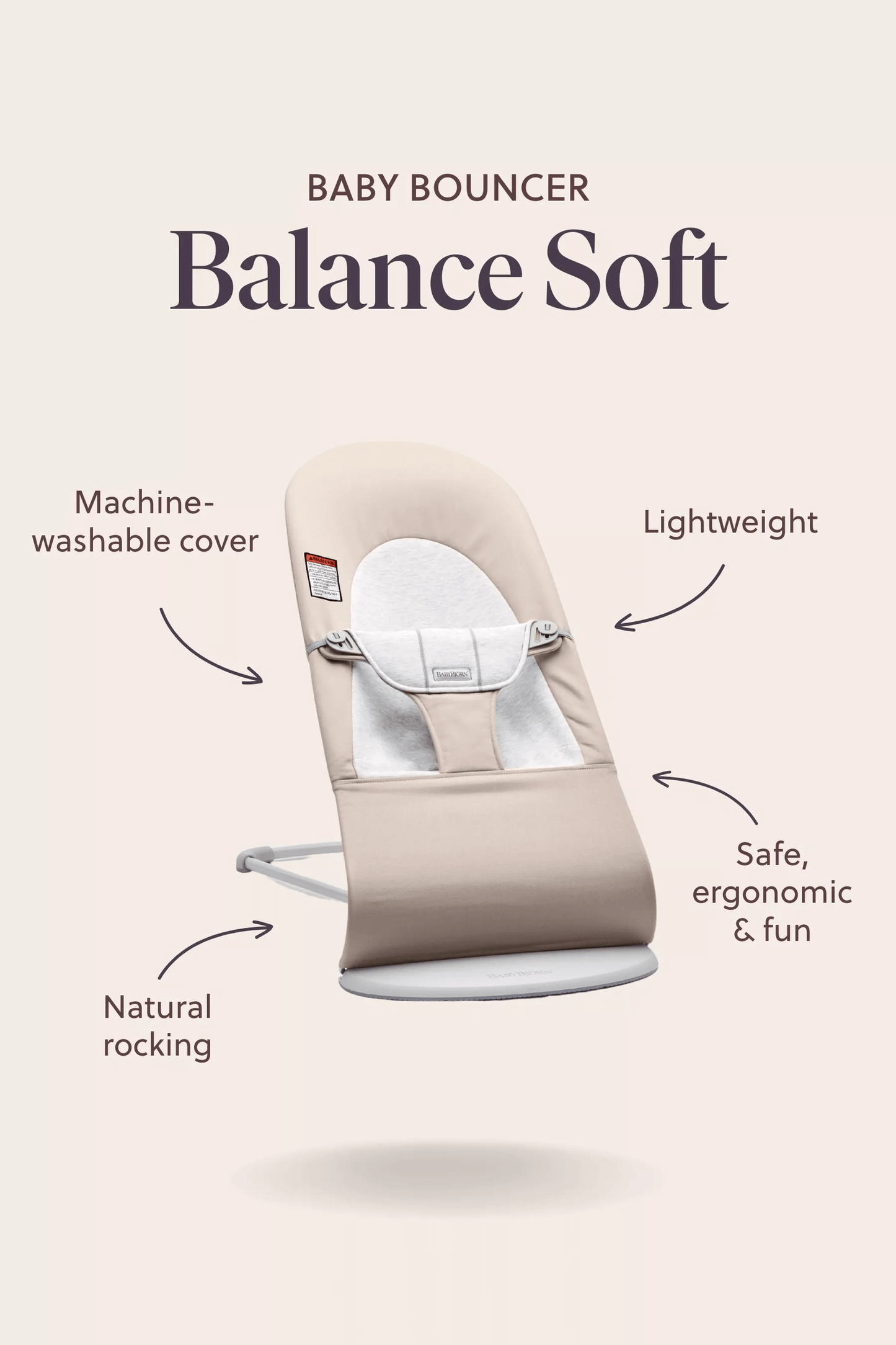 BabyBjörn Bouncer Balance Soft (0-2 Years)