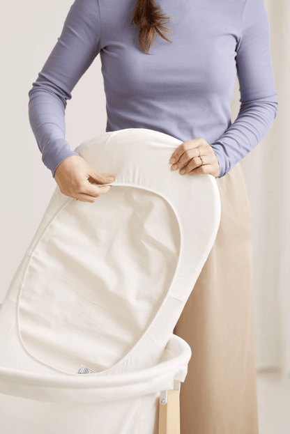 BabyBjörn Organic Cotton Fitted Sheet for Cradle
