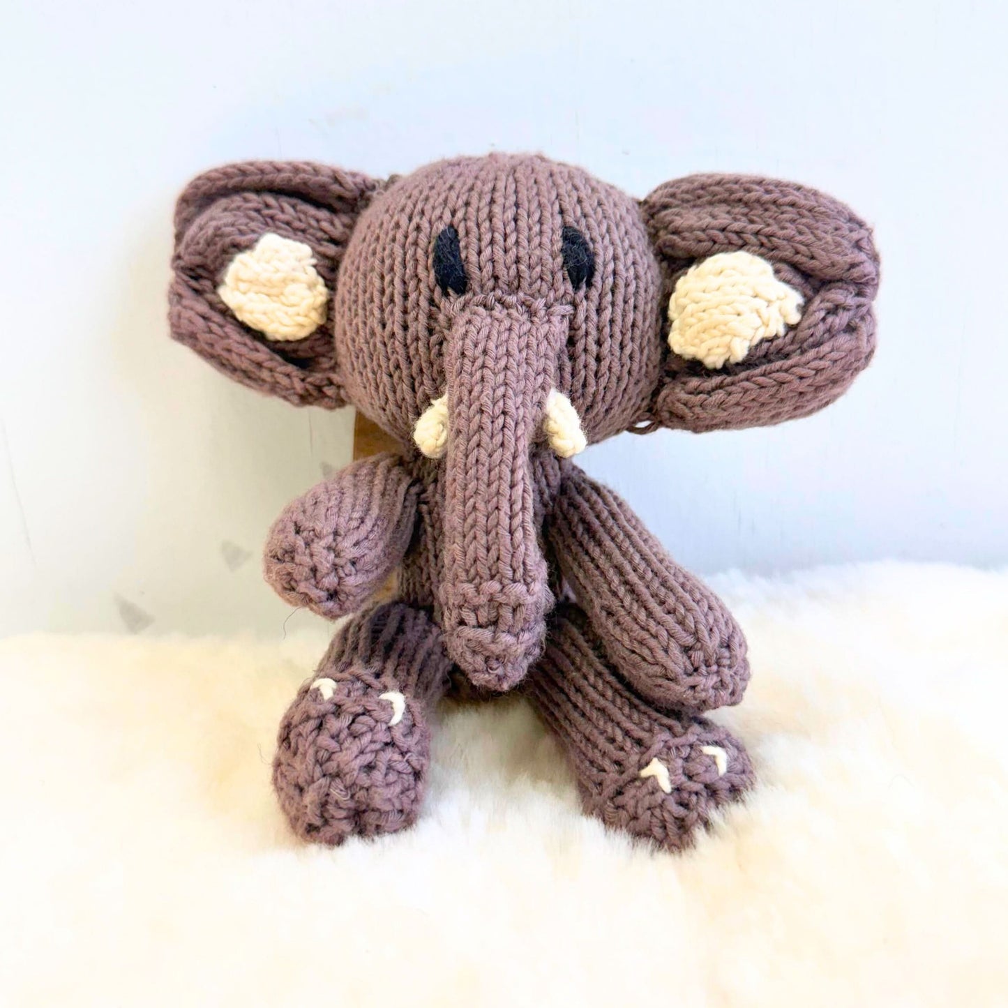 Knit Buddy  | Peanut the elephant