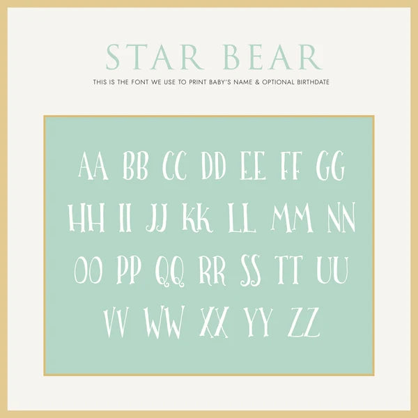 Baby's First Book, Star Bear