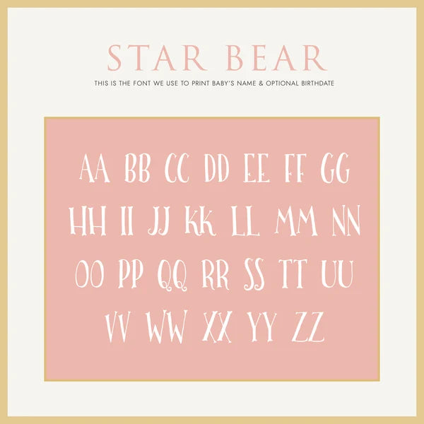Baby's First Book, Star Bear