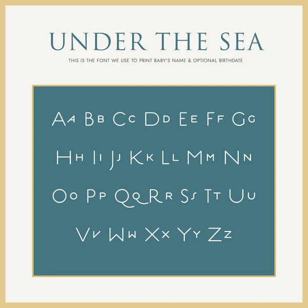 Baby's First Book, Under the Sea