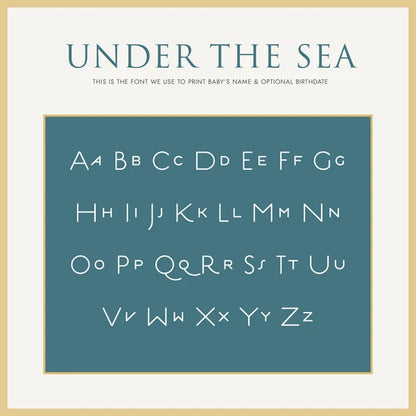 Baby's First Book, Under the Sea