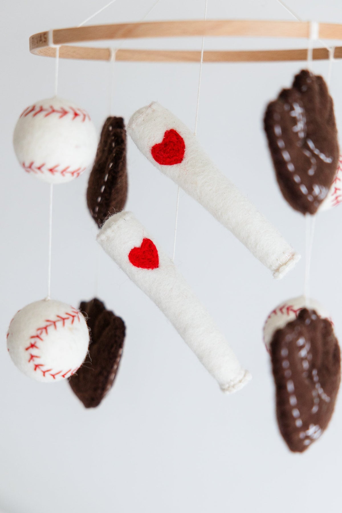 Baseball Crib Mobile