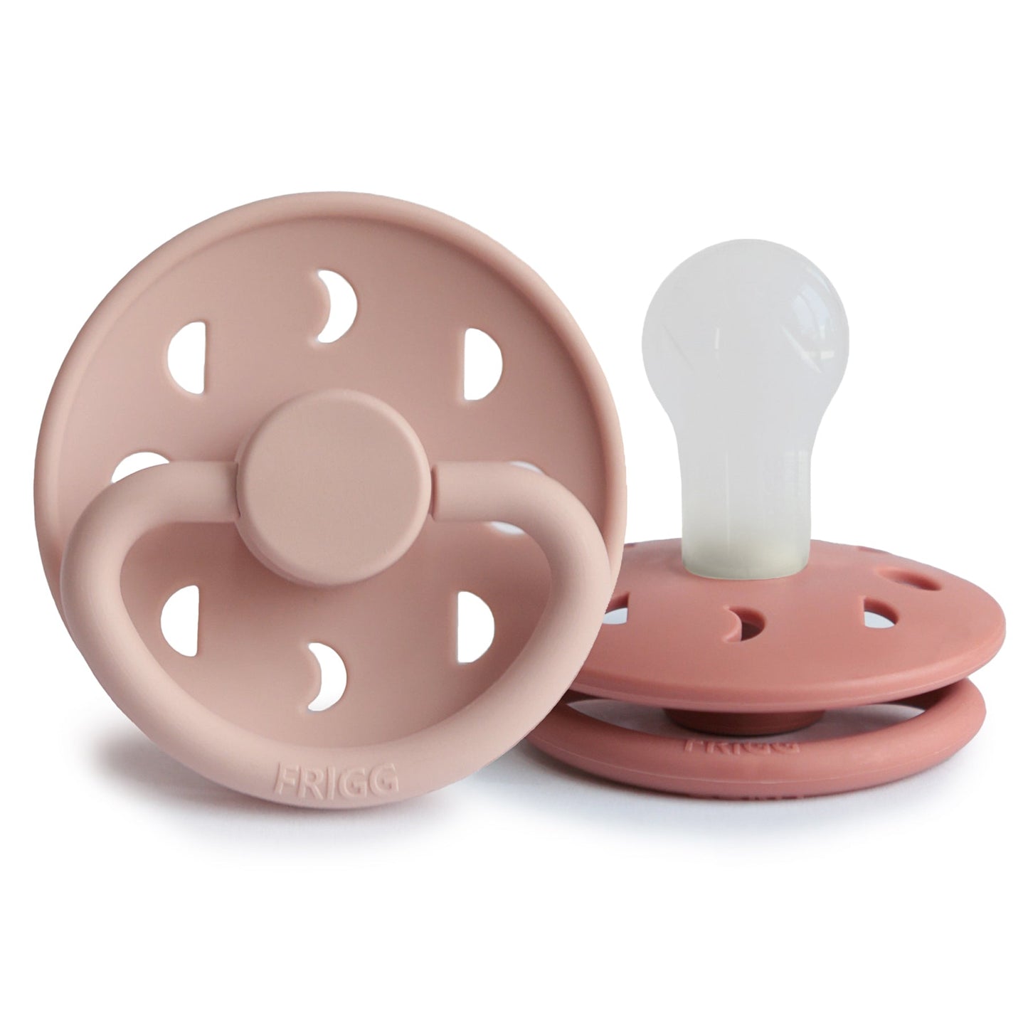 FRIGG Moon Silicone Pacifier 2-Pack