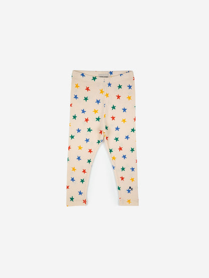 Multicolor Stars All Over Legging