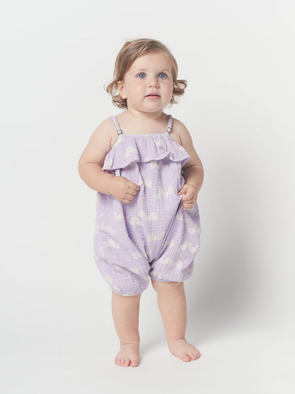 Waves All Over Bubble Romper