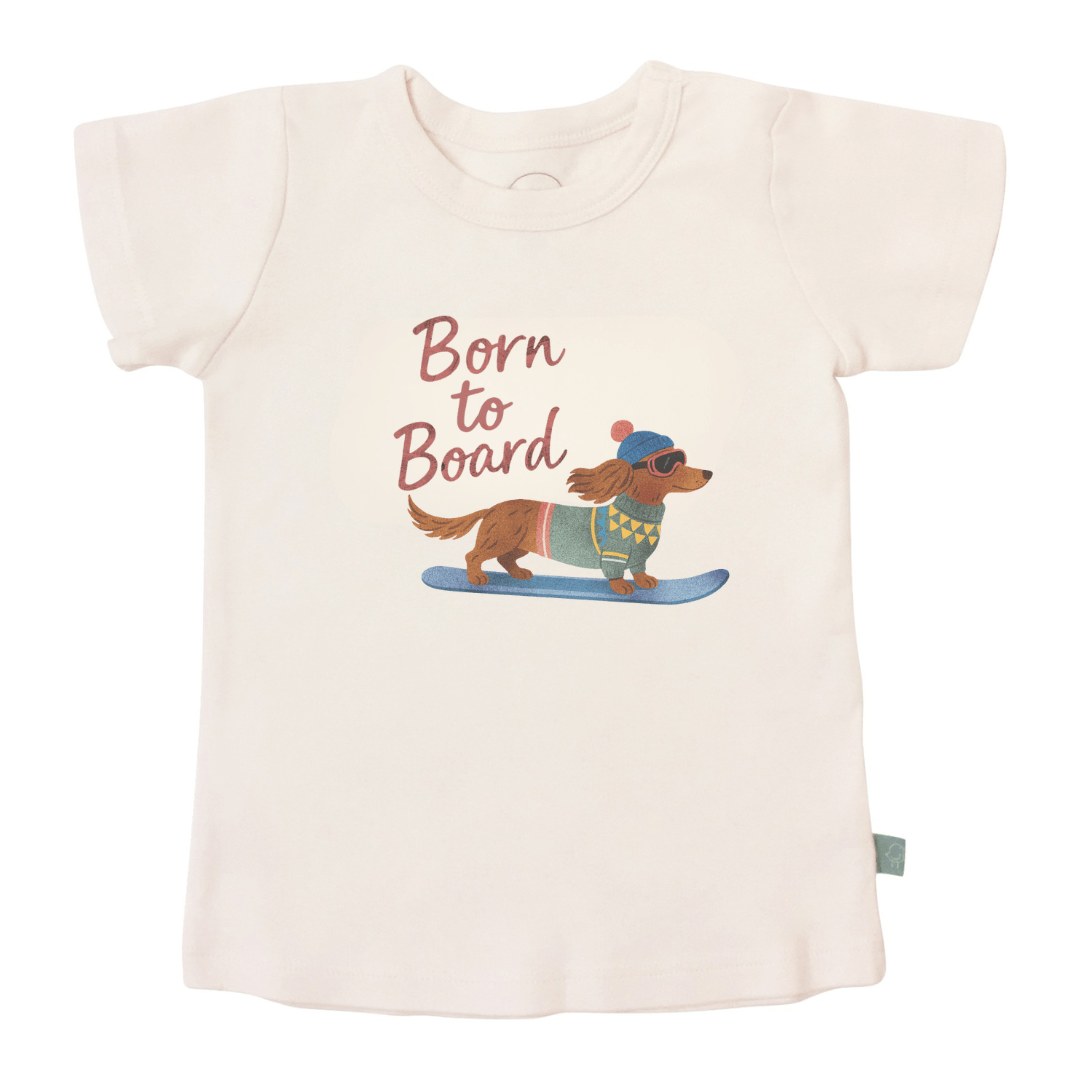 graphic tee | born to board
