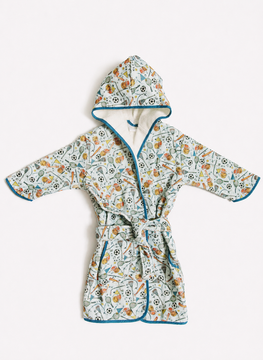 Organic Children’s Bathrobe - Good Sport