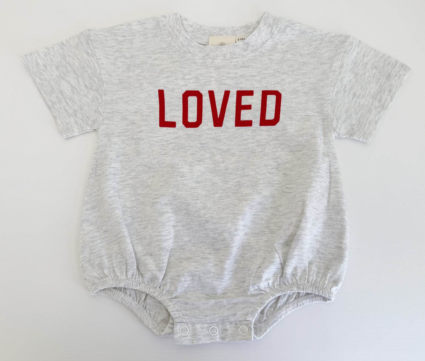 Loved Organic Cotton T-Shirt Romper - more colors
