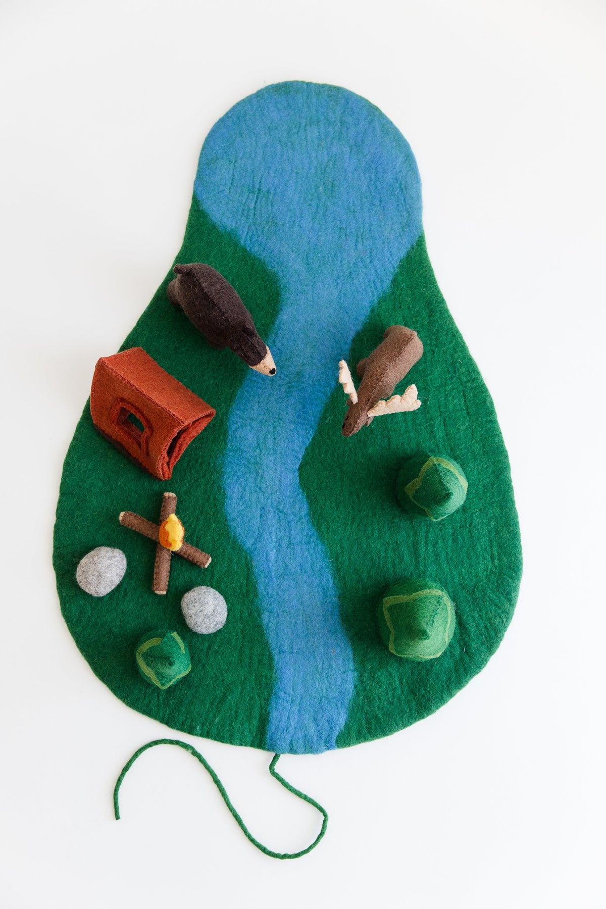Woodland Camping Play Mat + Toys