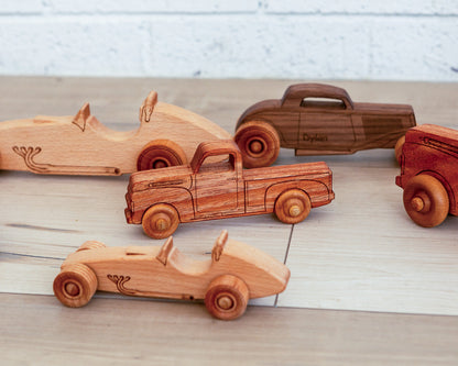 Indy Special Race Car 8.75" Long | Beech Wood | Made in the USA 🇺🇸