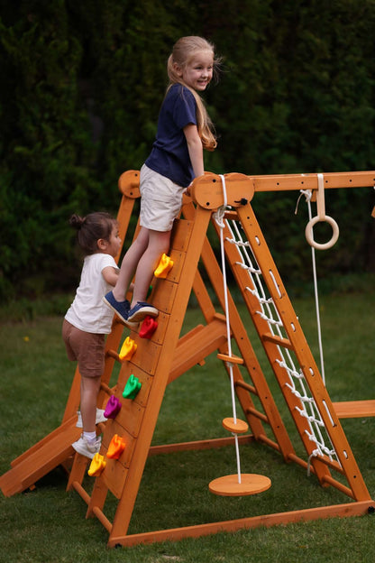 Chestnut | Outdoor & Indoor Foldable Jungle Gym