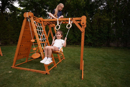 Chestnut | Outdoor & Indoor Foldable Jungle Gym