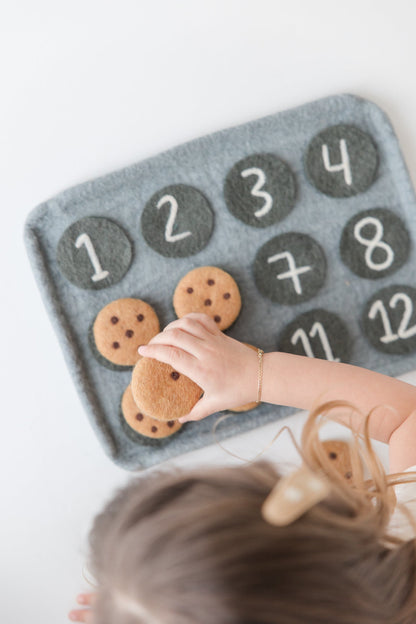 Chocolate Chip Cookie Counting Set