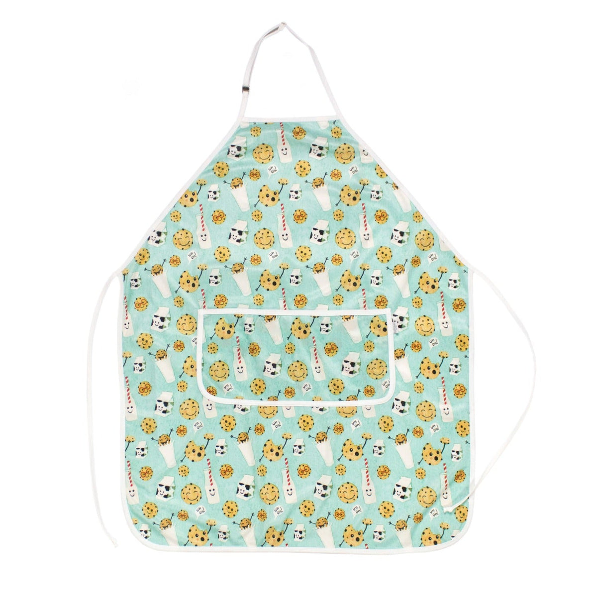 Cookies & Milk Apron - fits sizes youth small through adult 2XL