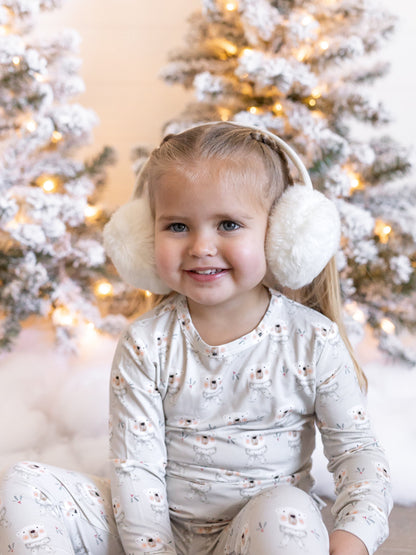 Polar Bear 2pc Bamboo Pajamas