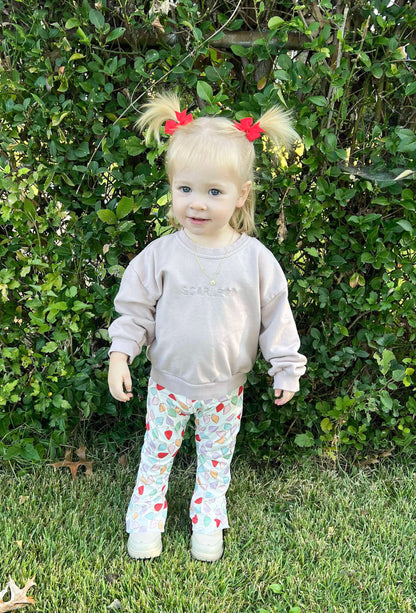 Christmas Lights Bell Bottoms