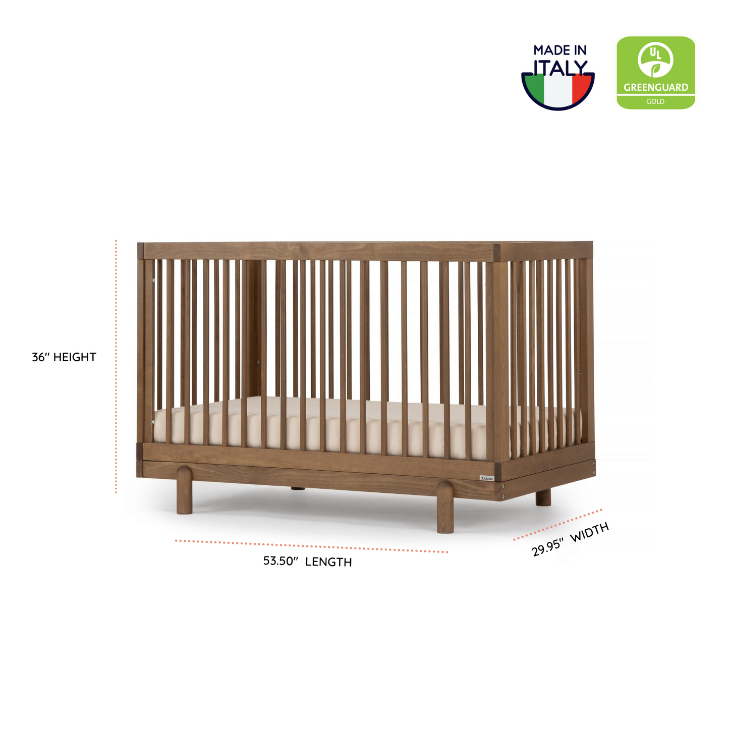 Bliss 4-in-1 Convertible Crib