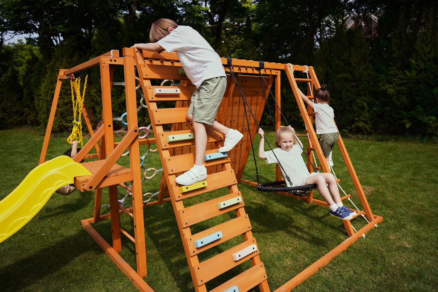 Sycamore | Outdoor Sensory Swing Set & Jungle Gym