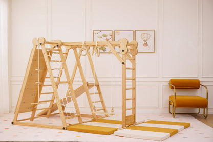 Large Chestnut Play Mat – Foldable Cushioned Floor Mat