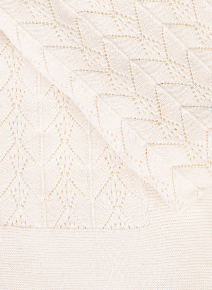 Wonder Baby Organic Cotton Blanket - Ivory