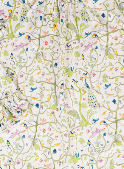 Sunday Morning Lounge Dress - Tropical Garden