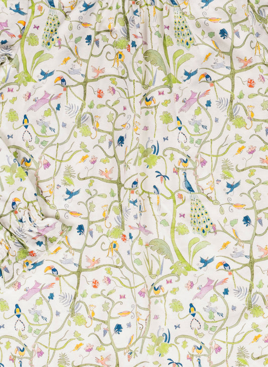 Sunday Morning Lounge Dress - Tropical Garden