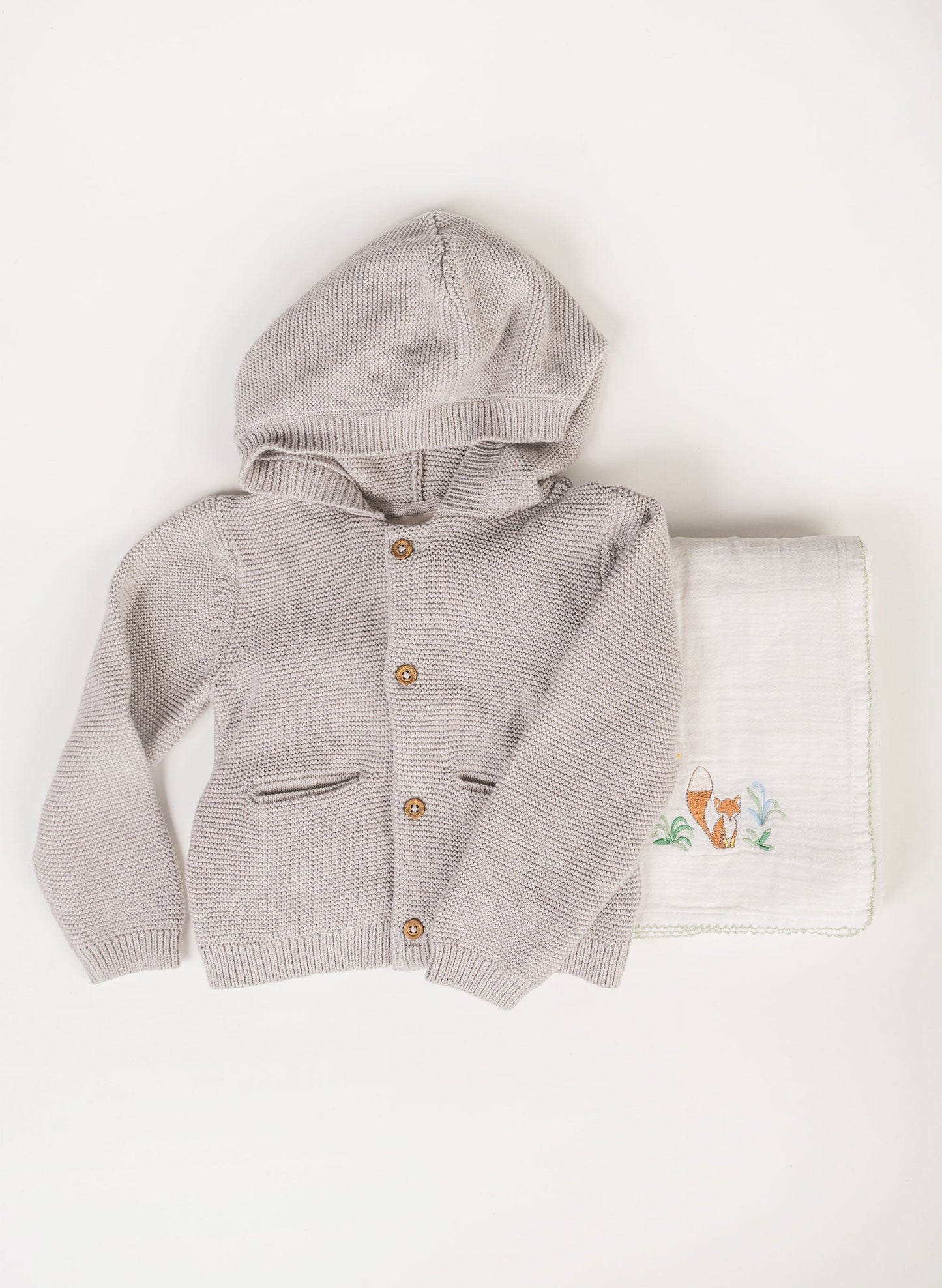 Children's William Hooded Knit Cardigan