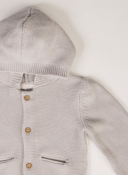 Children's William Hooded Knit Cardigan