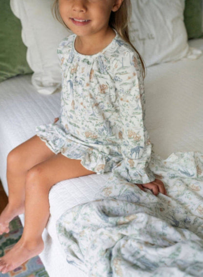 The Sunday Morning Lounge Dress - Sweet Savanna