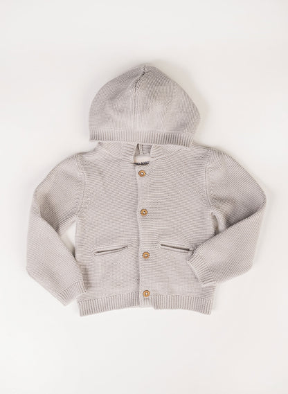 Children's William Hooded Knit Cardigan