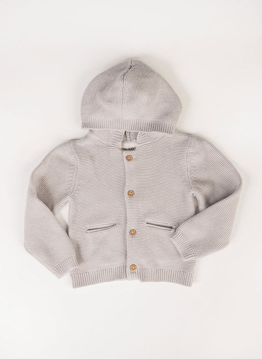 Children's William Hooded Knit Cardigan