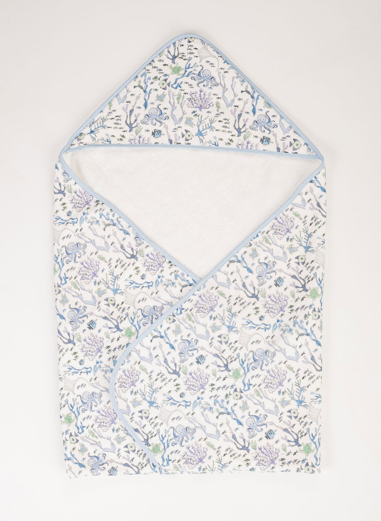 Coral Reef Hooded Bath Towel