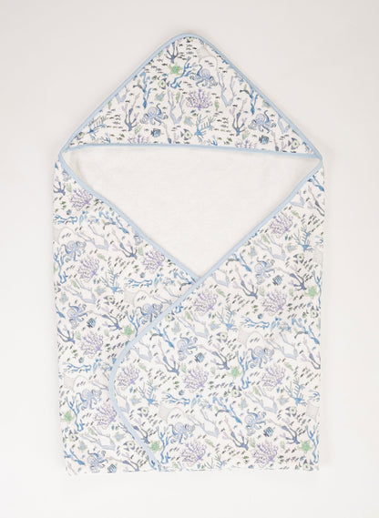 Coral Reef Hooded Bath Towel