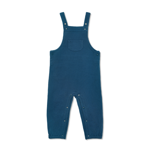 Waffle Overalls - Marine