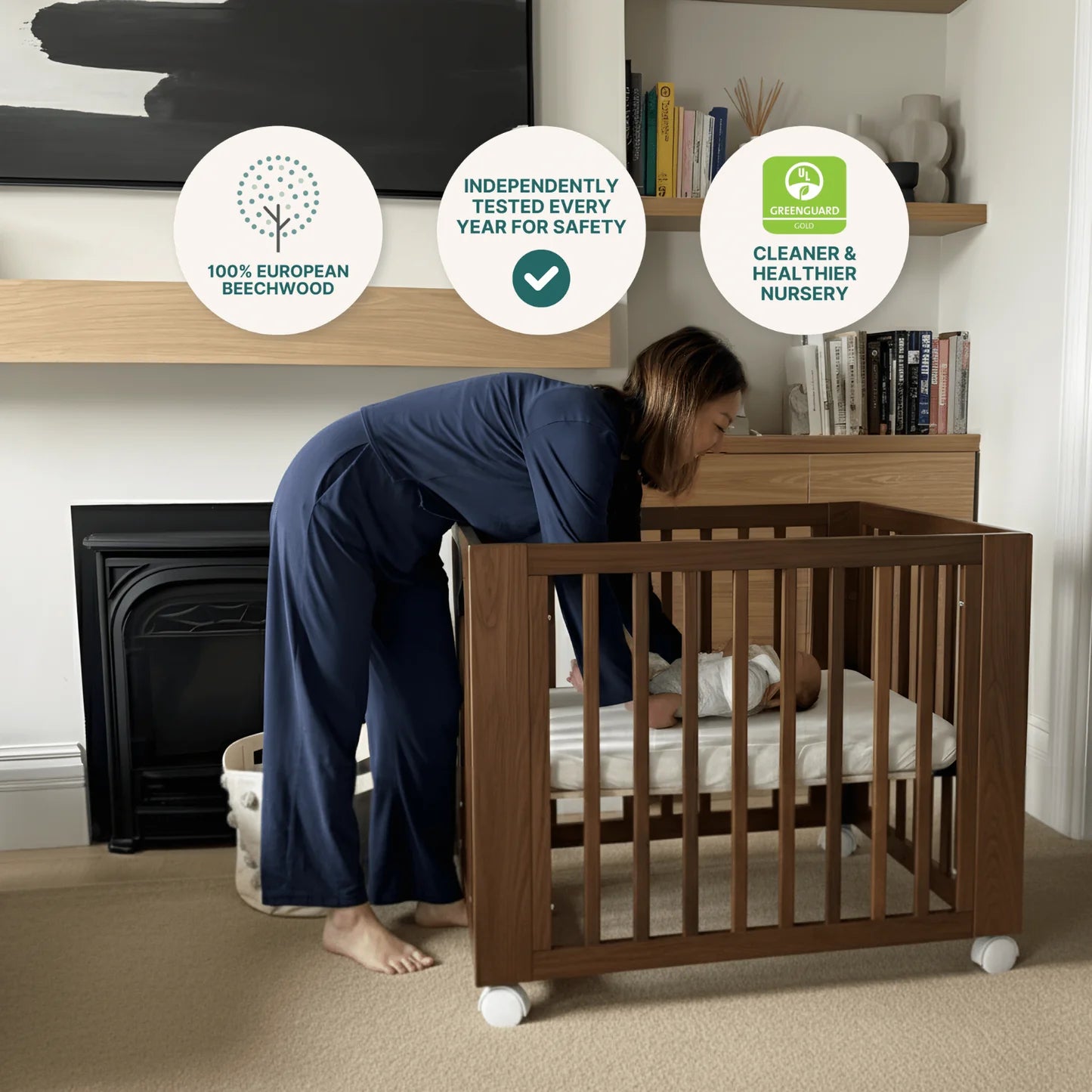 Spirit 8-in-1 Convertible Crib