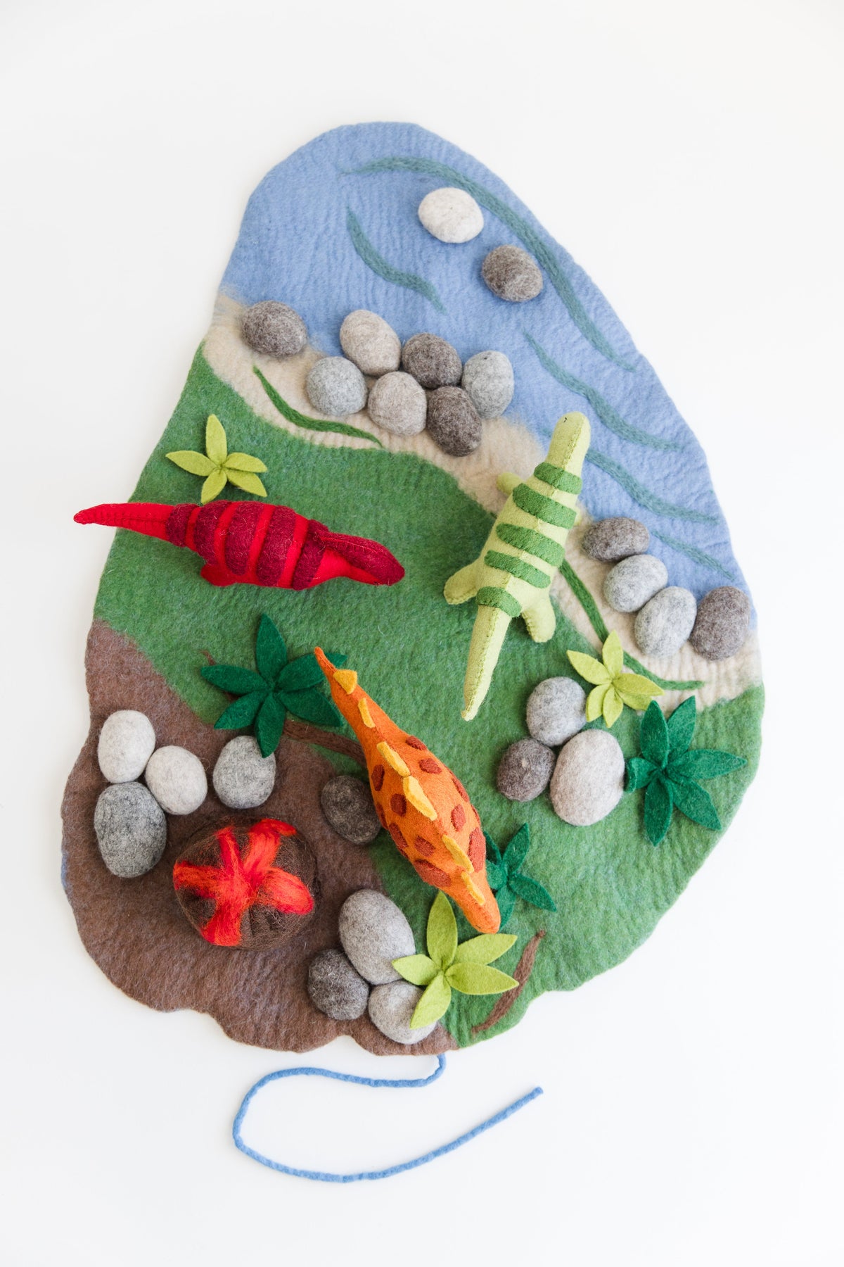 Dinosaur Play Mat + Toys