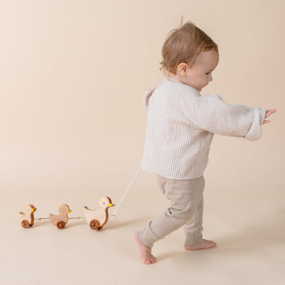 Pull Toy - The 3 Ducks | Maple Wood | Made in the USA 🇺🇸
