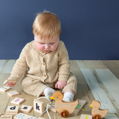 Pull Toy - The 3 Ducks | Maple Wood | Made in the USA 🇺🇸