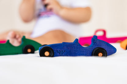 Dyed Maple Wooden Indy Car Set | Made in the USA 🇺🇸