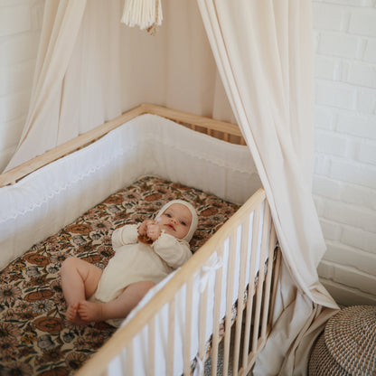 Mini Muslin Crib Sheet