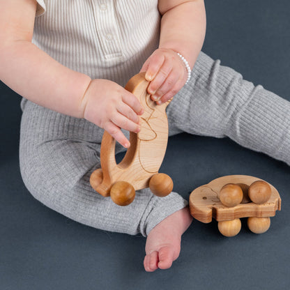 Roly Poly Elephant Push Toy | Made in the USA 🇺🇸