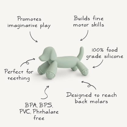 Dog Figurine Teether