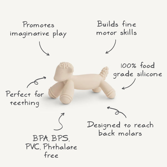 Lamb Figurine Teether