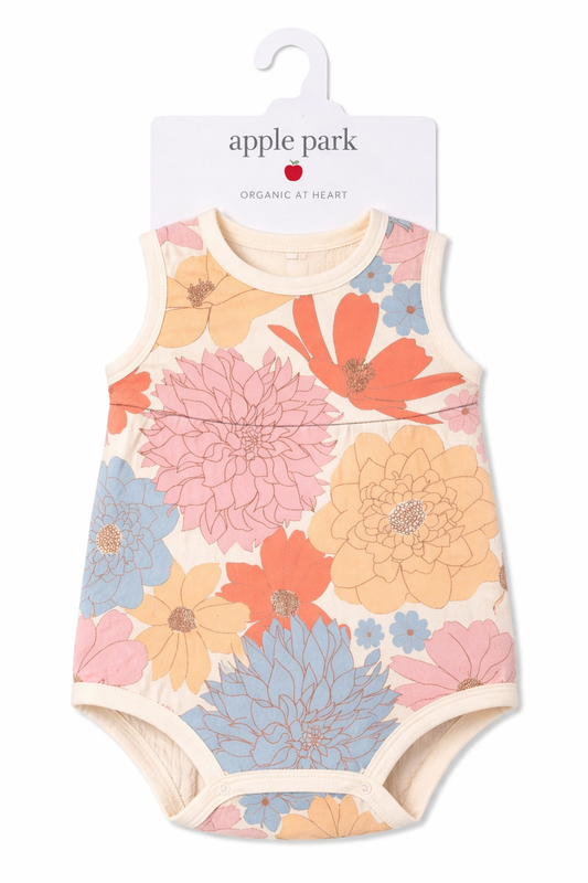 Doll Coverall - Wildflower Picnic