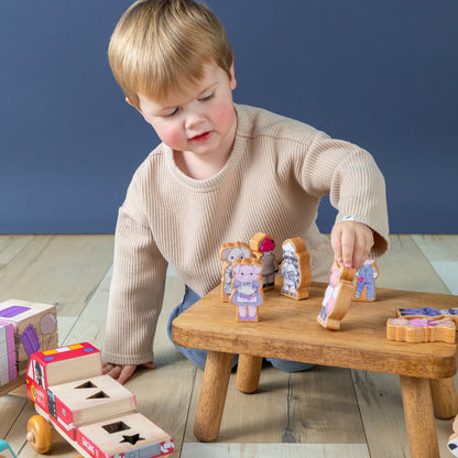 Finger Puppet Set | Solid Wood | Made in the USA 🇺🇸