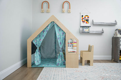 Flair | Playhouse & Sensory Desk - Black & White